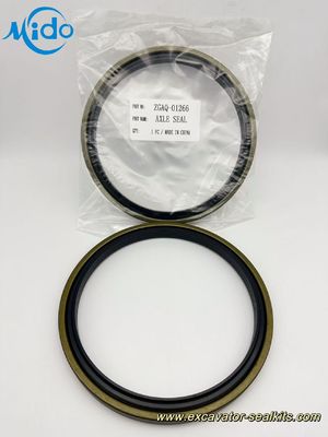 0734-309-281 0734-309-401 Compatible with Hyundai Excavator Models! ZGAQ-01266 High-Wear Resistant Excavator Axle Shaft Seal｜R170W7 R180W9S R190W9 R200W7