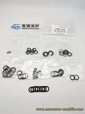  706-75-01101 706-75-01150 PC220LC-6 6D95 SPGO Excavator Accessories Main Control Valve Seal Kit