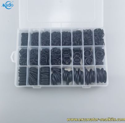 High-Temperature Resistant SE Silicone Rubber O-Rings Set Box for Heavy-Duty Sealing