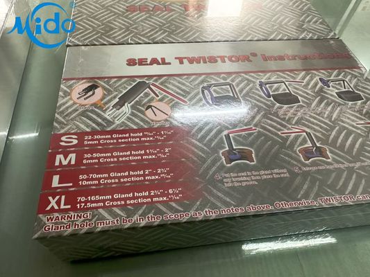 Metal Rubber Seal Tools Professional Hydraulic Seal Installation Kit Convenient Seal Twister Durable Rod Seal Repair Kit