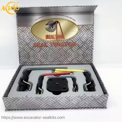 Metal Rubber Seal Tools Professional Hydraulic Seal Installation Kit Convenient Seal Twister Durable Rod Seal Repair Kit