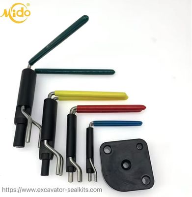 Metal Rubber Seal Tools Professional Hydraulic Seal Installation Kit Convenient Seal Twister Durable Rod Seal Repair Kit