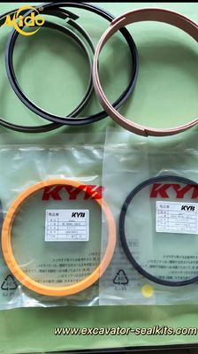 KYB HBY Hydraulic Cylinder Buffer Ring Replacement Part For Excavators - 120mm ID X 135.5mm OD X 5.8mm Thickness - Durable Wear Ring For Hydraulic System Maintenance
