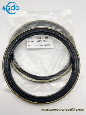 0734-309-281 0734-309-401 Compatible with Hyundai Excavator Models! ZGAQ-01266 High-Wear Resistant Excavator Axle Shaft Seal｜R170W7 R180W9S R190W9 R200W7