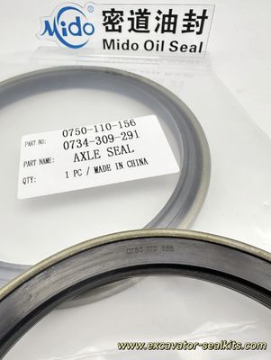 1180-00536｜High-Wear Resistant Excavator Axle Shaft Seal