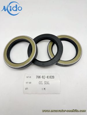 706-8J-41620 Rubber oil seal | High-Wear Resistant Excavator Seal kit