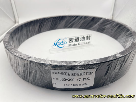 V-Packing NBR+FABRIC FIBER Excavator Seal Kits