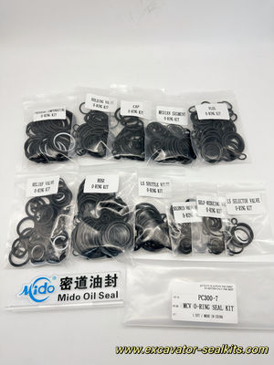 Komatsu PC300-7 300-8 723-47-26107 Factory Direct High Performance Main Control Valve Seal Kit