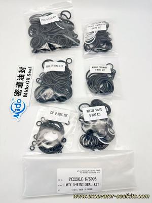 PC220LC-6 6D95 Excavator Main Control Valve Seal Kit Repair Kit