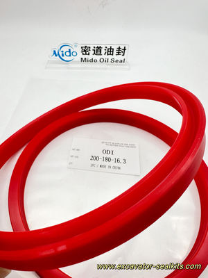 ODI PU SEAL 200-180-16.3 CNC Turning Seal Mechanical Accessories Super Wear-resistant Hydraulic Cylinder Rod Seal
