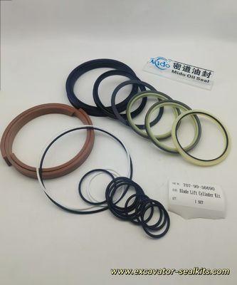 Complete Pro Series Repair Seal Kit for 707-99-56690 Blade Lift Hydraulic Cylinder Seal Kit - Includes All Seals & Gaskets