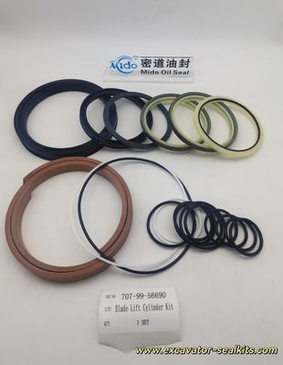Complete Pro Series Repair Seal Kit for 707-99-56690 Blade Lift Hydraulic Cylinder Seal Kit - Includes All Seals & Gaskets