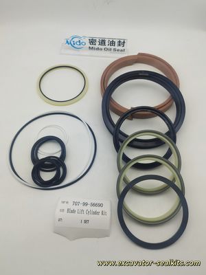 All-Weather Heavy-Duty Seal Kit for 707-99-56690 - Leak-Proof Blade Lift  Hydraulic Cylinder Seal Kit