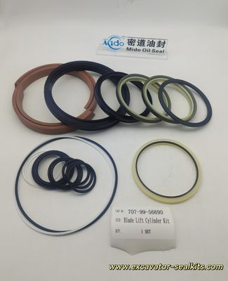 All-Weather Heavy-Duty Seal Kit for 707-99-56690 - Leak-Proof Blade Lift  Hydraulic Cylinder Seal Kit