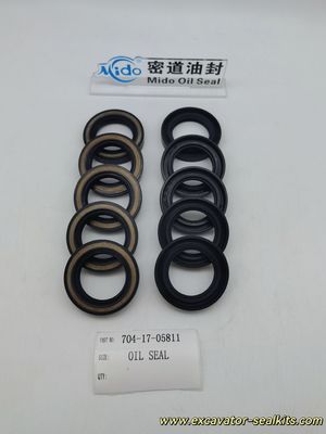 704-17-05811 Rubber Oil Seal Premium Nitrile Reliable Shaft Seal Replacement 