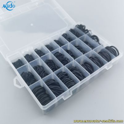 High-Temperature Resistant SE Silicone Rubber O-Rings Set Box for Heavy-Duty Sealing