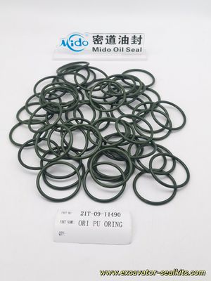 Heavy-Duty Komatsu PU Rubber O-Ring 21T-09-11490 for Hydraulic and Pneumatic Systems