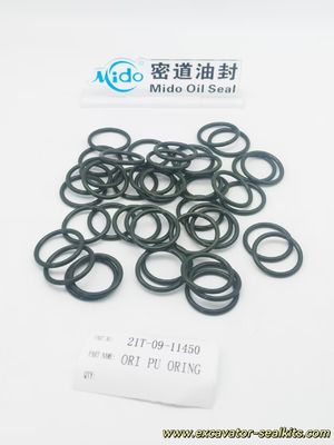 Abrasion-Oil Resistant Komatsu PU O-Ring 21T-09-11450 | Superior Rubber O Ring Kit