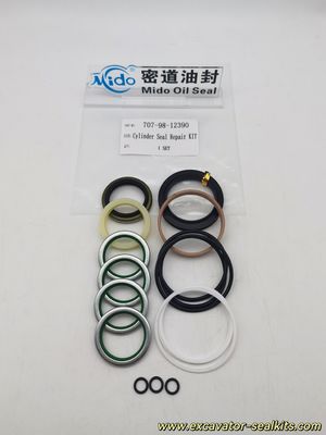 Genuine Factory-Specification  Hydraulic Cylinder Seal Repair Kit 707-98-12390 for Optimal Service Life and Reliability