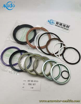 Komatsu OEM Hydraulic Cylinder Seal Kit | Original Part 707-99-47570