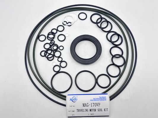 MAG170VP Travel Motor Seal Kit Hydraulic Final Drive Repair Seal Kit for Excavator Machinery