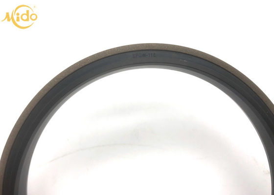 Excavator Hydraulic Cylinder Piston Seal SPGW 115 PTFE NBR Forklift Cylinder Seal Kit Long Service