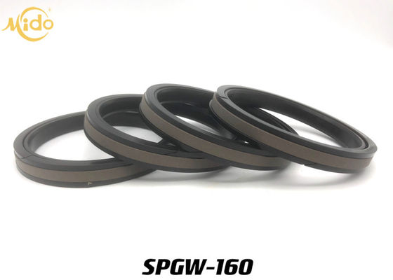 SPGW 160 Hydraulic Piston Seal , Wear Resistance  Seal Kit High Seal Performance