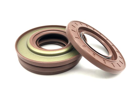 Circle FKM Rubber Oil Seal Size 56 112 8 / 10 For Excavator