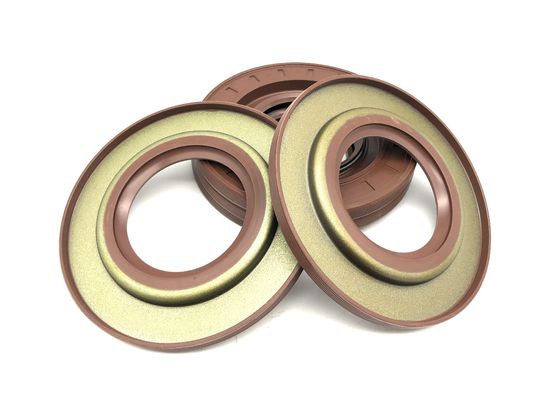 Circle FKM Rubber Oil Seal Size 56 112 8 / 10 For Excavator