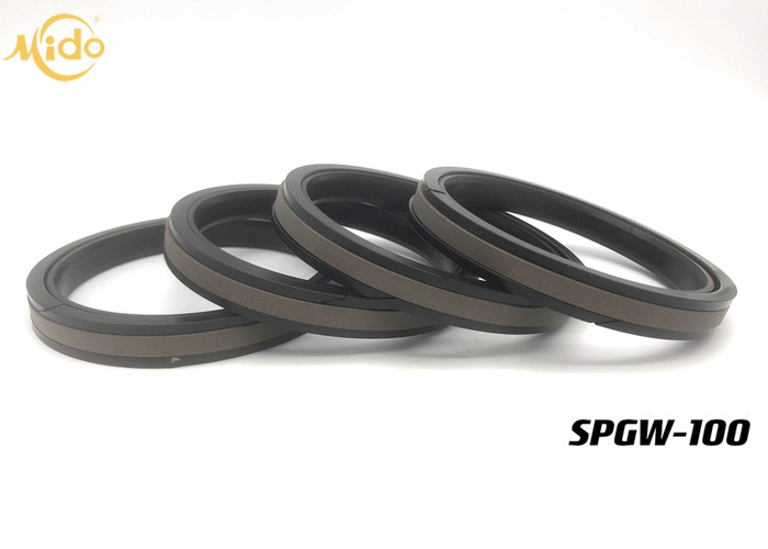 Composite Material Hydraulic Cylinder Piston Seal SPGW 100 NOK YCC