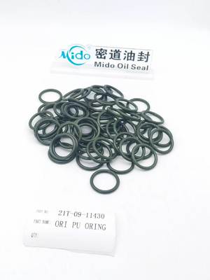 Komatsu Rubber O-Ring: 21T-09-11430 Reliable PU |  Rubber Seals | In Stock - Custom Orders