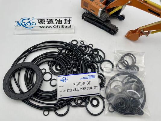 K5V140DT Hydraulic Pump & Cylinder Seal Kit - Complete Excavator Repair Kits for Leak-Free Precision Fit