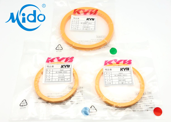 Genuine KYB KAYABA 55*70*9 Excavator Rod Seal Kit Orange TPU