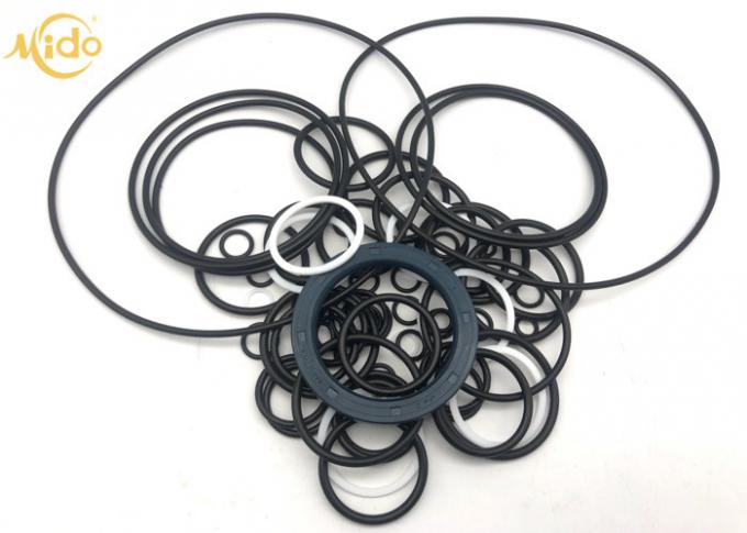 HPV35 PC60 Hydraulic Pump Seal Kit Black And White 1