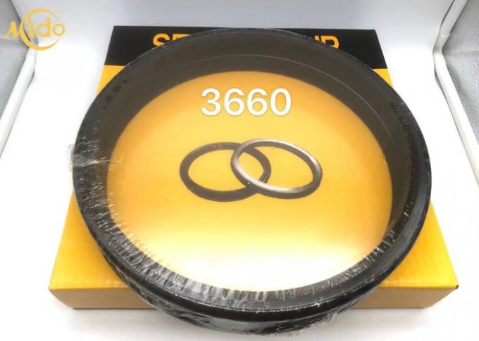 FKM Rubber Floating Seal Group , 3660 Mechanical Floating Face Seal 394*366*19 1